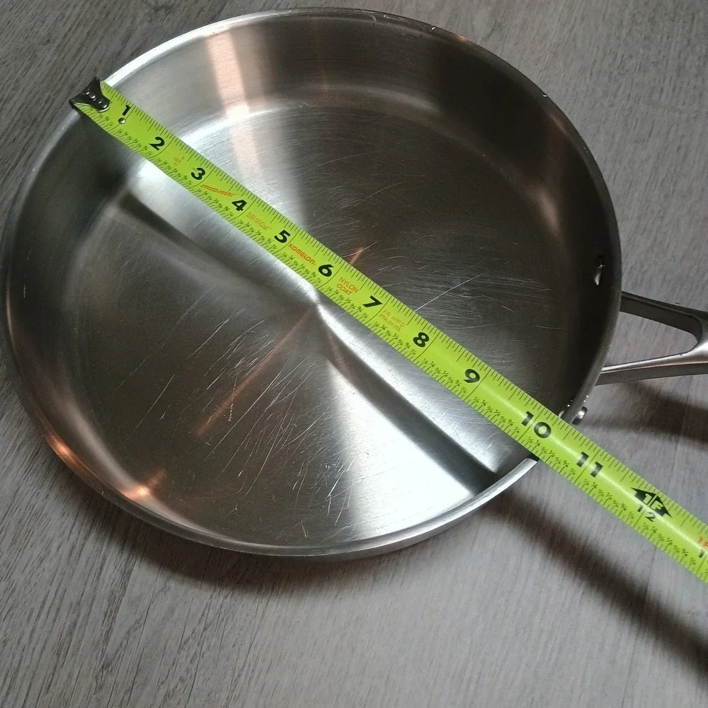 Calphalon Select Stainless Skillet 3 Quart 10 Inch 5003 No Lid